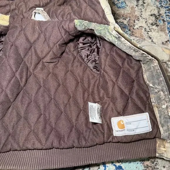 Toddler Camo Carhartt Coat - Picture 4 of 5
